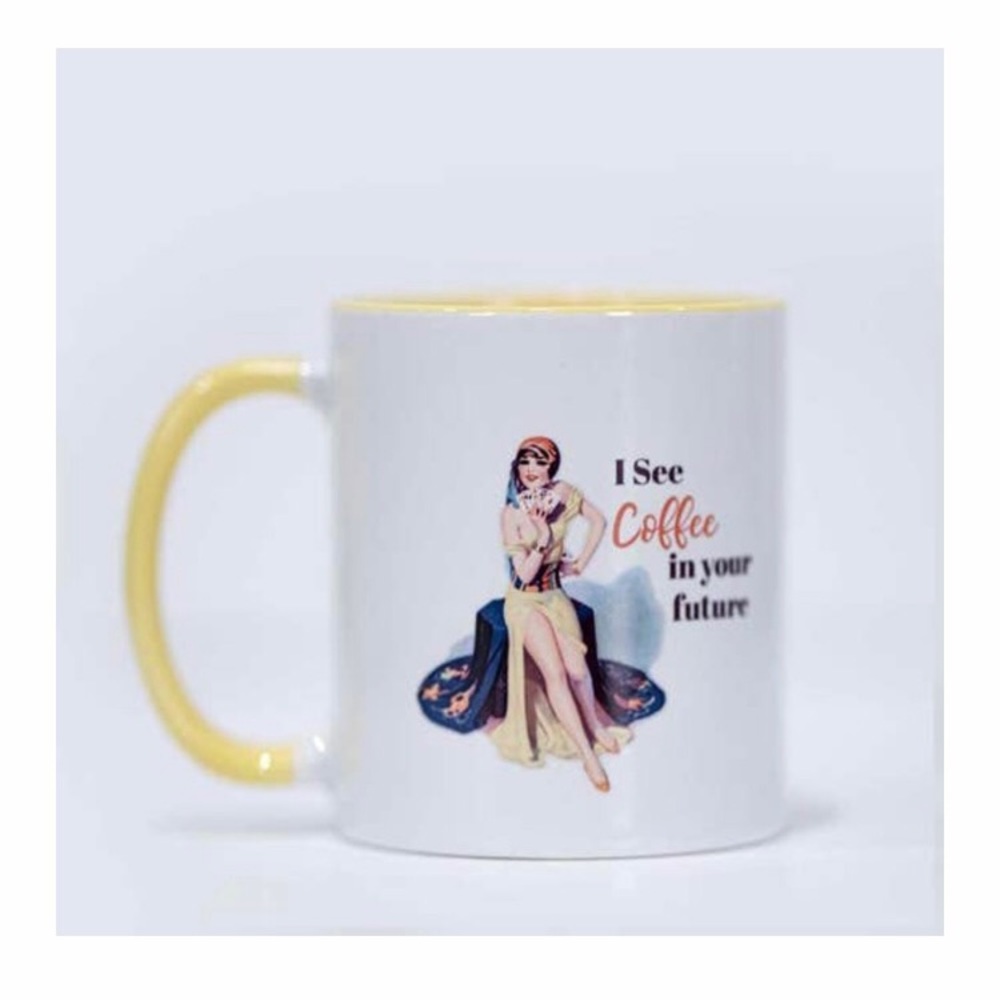 Pin Up Girl Coffee Mug Cup New